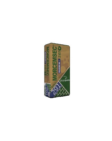 Mortero Morcemsec Zero Enlucido con Cal 25 Kg