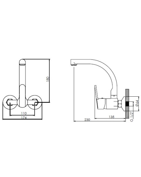 Grifo Fregadero Adaptix/Altub BUADES