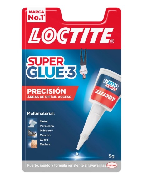 Adhesivo Loctite Super Glue 3 Precisión HENKEL