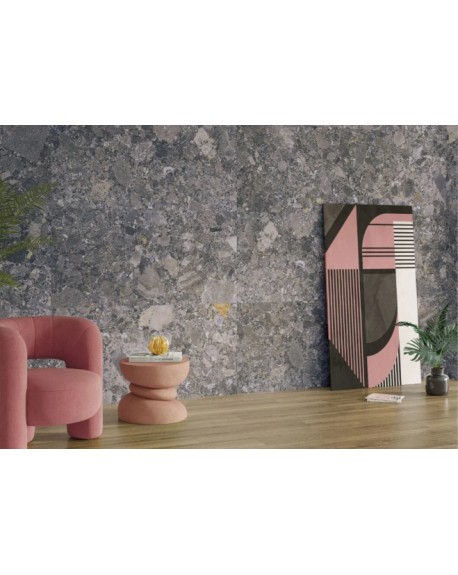 Suelo Porcelánico Portobello Dark 100x100 AZULEV
