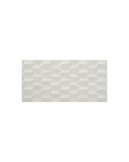 Larsen White Mosaic 40x120