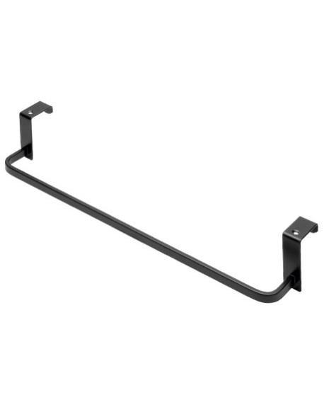Barra Colgador Mueble Negro 38