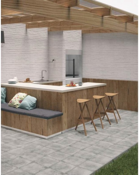 Suelo de Gres Javalambre Gris C3 33,3x33,3 ALAPLANA