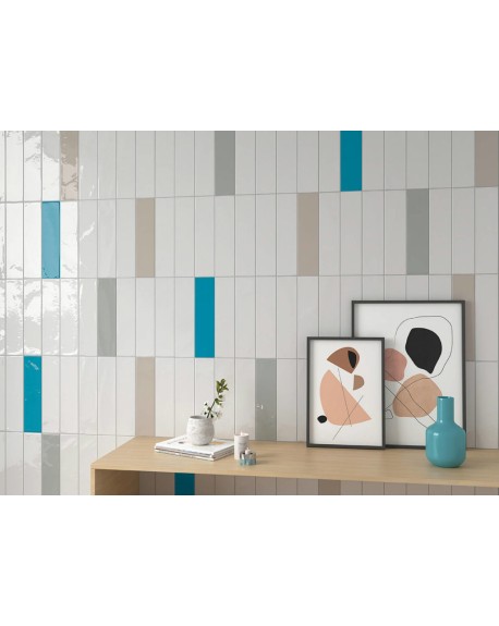 Azulejo Pasta Blanca Bristol 7,5x30 MAYOLICA