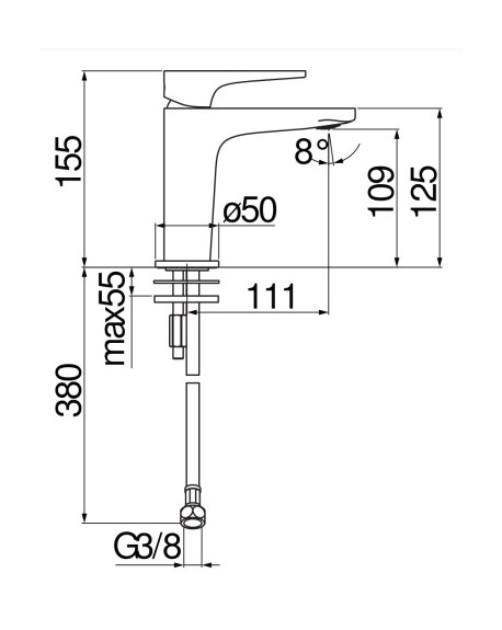Grifo Lavabo Yoyo NOBILI