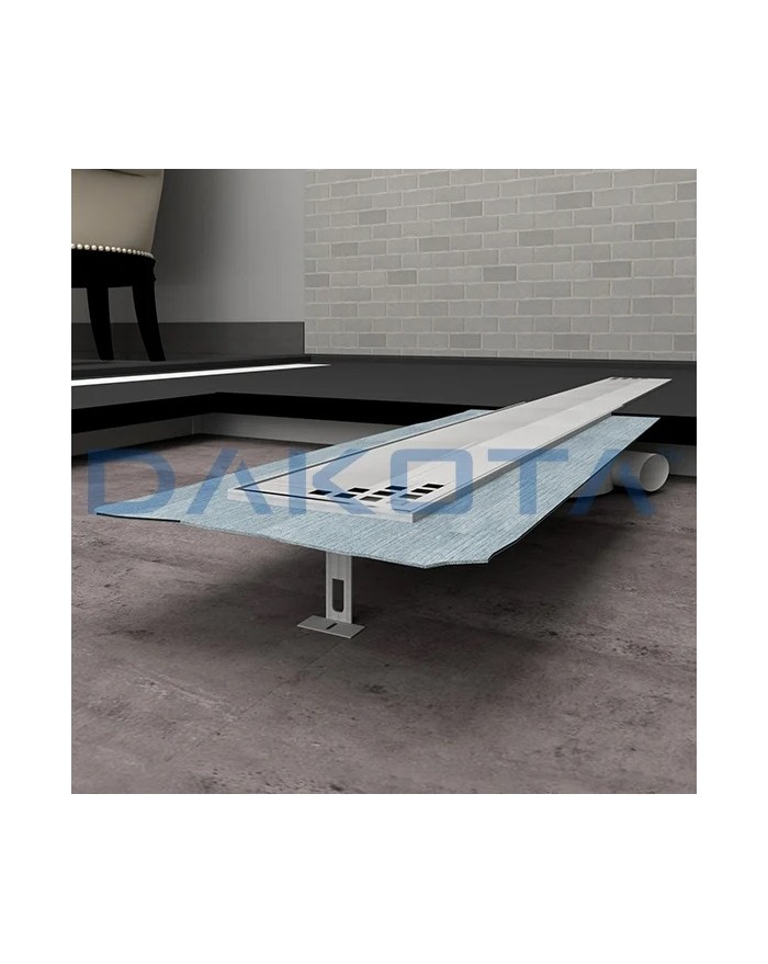 Canaleta Dakua Slim Inox Duo Reversible 800x60 DAKOTA