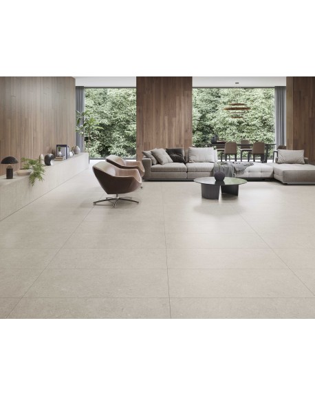 Suelo Porcelánico Ageless Perla 100x100 AZULEV