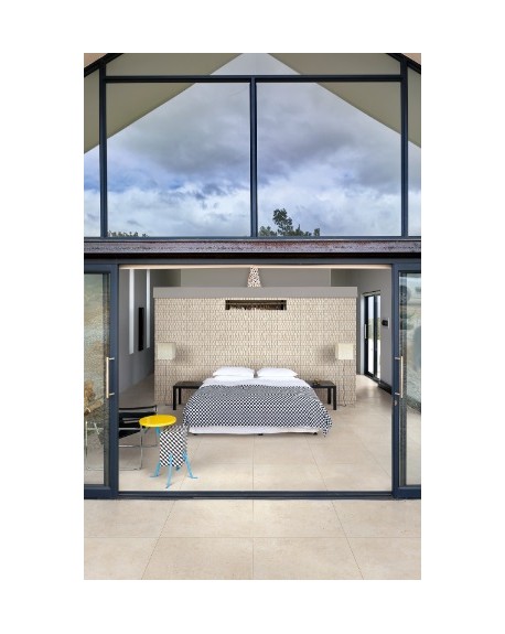 Suelo Porcelánico Limestone Strutturato 75X75 MARAZZI